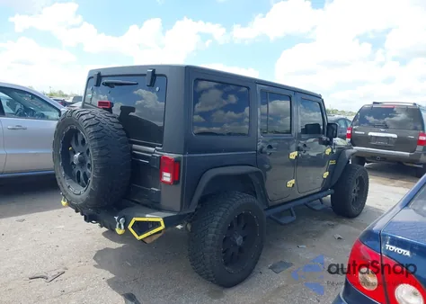 2016 Jeep Wrangler Unlimited Rubicon z USA, uszkodzony, nr VIN 1C4BJWFG7GL299542